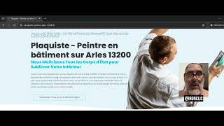 Création de site internet 1350 €  Agence Web IRONCLIC  Paris [upl. by Ahsyak]