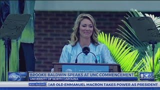 Brooke Baldwin speaks at UNC Chapel Hills commencement [upl. by Akisej2]