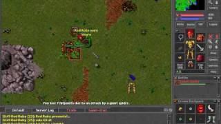 Gs solo 25lvl by a knight  TIbia [upl. by Philippine]