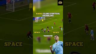 Rodri close control dribbling 🤌🏼 [upl. by Toffic]