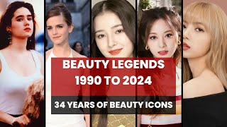 The Most Beautiful Actresses Every Year  1990  2024 [upl. by Maguire139]