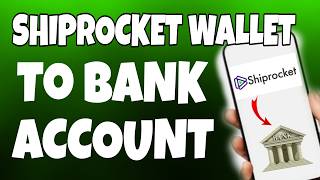 How to Transfer Shiprocket Wallet to Bank Account  Shiprocket Wallet to Bank Account [upl. by Reddin753]