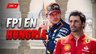 🔴 PL1 EN VIVO  Comienza el fin de semana de Fórmula 1 en Hungría 🇭🇺 [upl. by Audette]