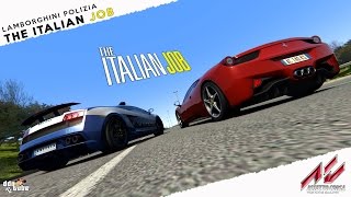 Assetto Corsa Lamborghini Gallardo Polizia The Italian Job [upl. by Gentille150]