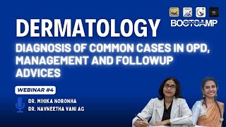 Webinar 4  Diagnosis of common Dermatological cases in the OPD  Teach amp Learn RSB 20 [upl. by Acirt]