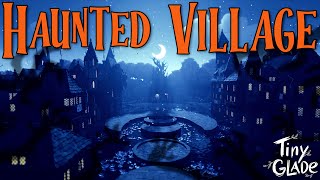 The Haunted Town of Thistlemoon  Tiny Glade Longplay ASMR  Full Build  No Commentary [upl. by Ewer]