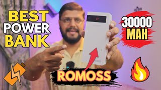 Best Power Bank in Pakistan 2024  Romoss 30000Mah Power bank For Iphone [upl. by Christal]