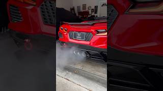 C8 Corvette COLD ENGINE START‼️  shorts [upl. by Dedrick]