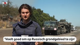 Correspondent Christiaan ging kijken bij de Oekraïense militaire zone aan de Russische grens [upl. by Ahsikcin]