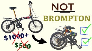 Cheapest Folding Bike  Better than Brompton [upl. by Theron]