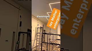 LED strip installation wiring [upl. by Yanahc]