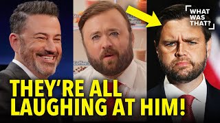 Kimmel MERCILESSLY MOCKS Vance in front of MILLIONS [upl. by Niawtna]