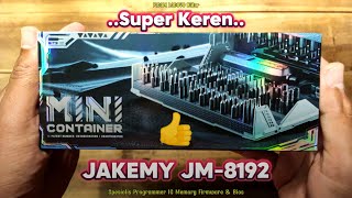 Super Keren 👍👍 Obeng Set Otobot Transformer JAKEMY JM8192 180in1 Mini Toolbox Container Toolkit [upl. by Gurl]