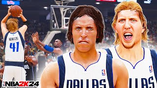 Steve Nash amp Dirk Nowitzki Are UNSTOPPABLE In NBA 2K24 Play Now Online [upl. by Crutcher164]