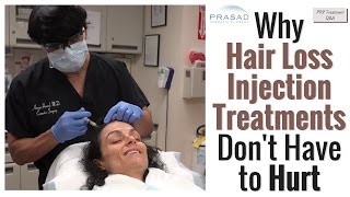 Why Hair Loss Injection Treatments Dont Have to Hurt and Better Results than PRP Alone [upl. by Ordisy849]