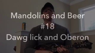 Mandolins and Beer 18 Dawg style Lick [upl. by Conny]