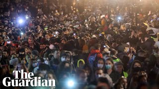 Thousands protest in Russia calling for Alexei Navalny’s release [upl. by Chamberlin]