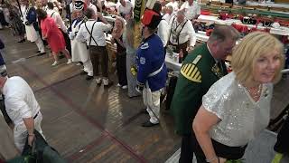 Schützenfest in der Zollfeste Zons am 2306 2024 Der Einmarsch ins Festzelt [upl. by Gottlieb]