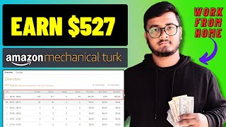 Earn Money With Amazon Mechanical Turk In 2024mturk Live Work Explained [upl. by Notxap325]