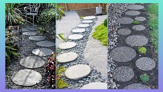 Home Decor Business ideasGalamrous pebbling stepping stones garden ideas [upl. by Ecinaej]