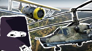 How to Destroy Helicopters With Comedic Efficiency  War Thunder [upl. by Kee]