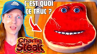 CHARLIE THE STEAK NE TOUCHEZ JAMAIS À CE JEU  Délires de Max [upl. by Ennovyahs]