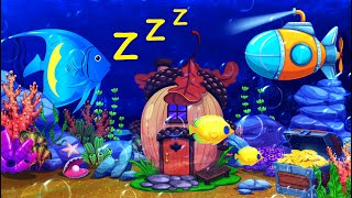 💖✨Bedtime Lullaby 😴 2 Hours Calming Fishes Animation 🐠🌟 [upl. by Luttrell532]