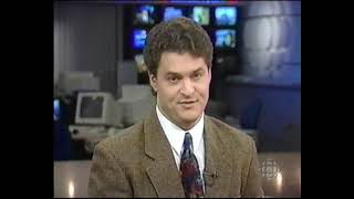 CBC Alberta News  December 1994  Calgary Robbery Gun Sales Logging [upl. by Nahgem]