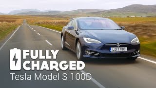 Tesla Model S 100D review  Fully Charged [upl. by Matusow]