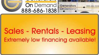 Generators On Demand  Old Lyme CT  Generator Sales amp Service  Danbury CT [upl. by Yttak887]