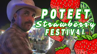 I got to experience Poteet Strawberry Festival 2024 [upl. by Eceined]