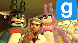 ARE YOU READY  Freddy Fazbears Pizza  Gmod Horror Map Part 1 [upl. by Machute]