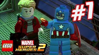 LEGO Marvel Super Heroes 2  Open World Tour All 18 Areas of Chronopolis [upl. by Schaab204]