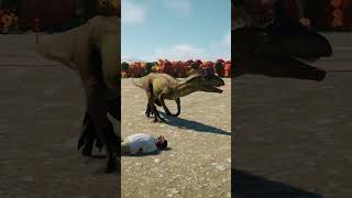 CRYOLOPHOSAURUS EATS VISITORS IN JURASSIC PARK  Jurassic World Evolution 2 [upl. by Atlante436]