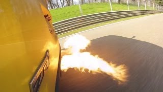 Corvette Lingenfelter ZR1 750hp  FLAMES AND SCREAM Monza Speed Day [upl. by Drofliw]