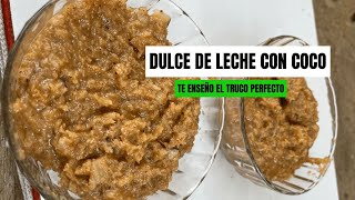 DULCE DE COCO CON LECHE 🤩😊 te ENSEÑAMOS el truco para que hagas EL MEJOR DULCE de semana santa 🤍🤎 [upl. by Gratiana]