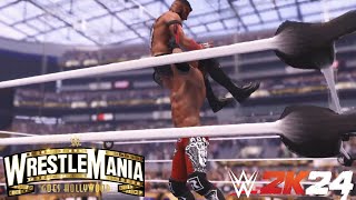 WWE 2K24  Edge Vs The Demon quotFinn Balorquot  WrestleMania 39  PS5 [upl. by Charie348]