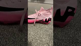 New football boots Nike air pink boots sub [upl. by Siekram]