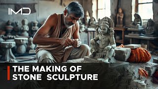 How to Turn a Block of Stone Into a MASTERPIECE – Incredible Stone Sculpting Skills [upl. by Euhc]