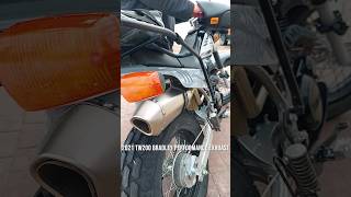 TW200 Sound Test Exhaust tw200 [upl. by Ahcropal]