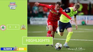 Cliftonville 30 Glenavon Highlights [upl. by Nilesoy]