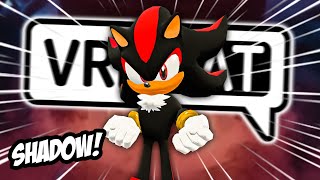 SHADOW THE HEDGEHOG JOINS VRCHAT  Funny VRChat Moments ft ZeCyberChimp [upl. by Greeson]