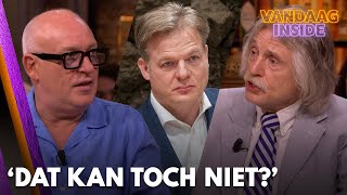 Johan en René in discussie over idee van Omtzigt Dat kan toch niet  VANDAAG INSIDE [upl. by Bunch]