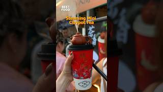 Cute Steaming Mini Claypot Tea at Jonker Street Night Market Melaka [upl. by Grenville]