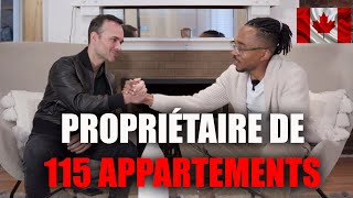 Il achète 115 appartements en 7 ans  Investir au Canada FlowMonkam [upl. by Anhoj178]