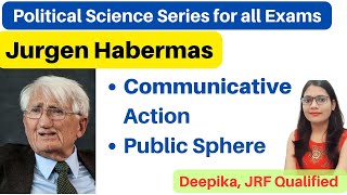 Habermas Theory of Communication  Public Sphere [upl. by Genesia3]