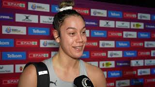 Silver Ferns v Trinidad amp Tobago  Maia Wilson [upl. by Ajiram]