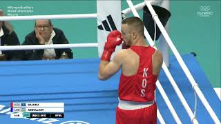 Ruslan Abdullaev UZB vs Shpetim Bajoku KOS World Olympic Qualifiers 2024 63kg [upl. by Sayers]