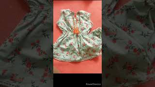 Adorable Frill Frock Design for Babies  Easy StepbyStep Sewing Tutorial Frill frock design foru [upl. by Anihsak1]