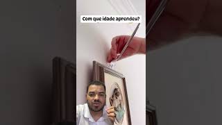 Aprenda a pendurar quadro na parede em segundos  dicas donadecasa arte [upl. by Dasteel]